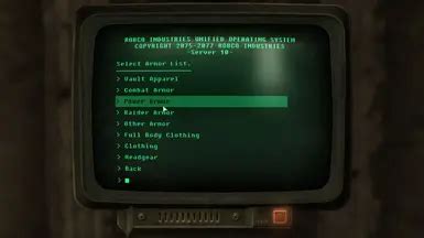 Cheat Terminal (FO3) at Fallout 3 Nexus - Mods and community