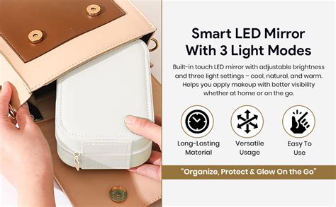 Buy INOVERA (LABEL) Makeup Organizer Bag for Women & Girls - Stylish ...