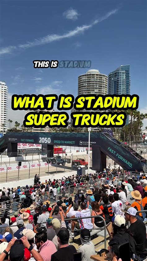 Why stadium super trucks racing is so wild and popular