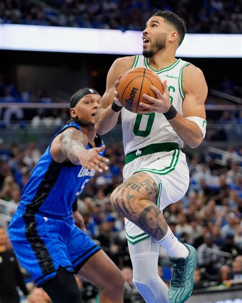 Celtics' Jayson Tatum reveals inspiration for new 3-point celebration