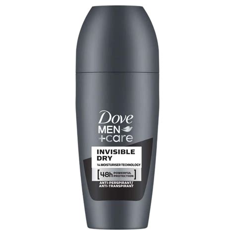 Dove Men Care Antiperspirant Deodorant Roll-On, Invisible Dry 50 ml ...