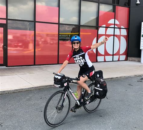 Colleen Jones bikes Cape Breton to tell your stories