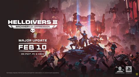 Helldivers 2's 'Machinery of Oppression' update adds Cyberstan and ...