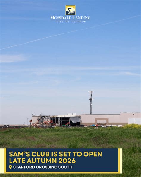 Construction begins on new Sam's Club in Lathrop, set to open in 2026