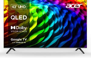 Acer V Pro Series 108 cm (43 inch) QLED Ultra HD (4K) Smart Google TV ...