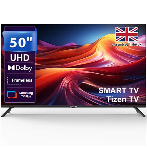 VISPERA 50" Direct LED 4K HDR Smart Tizen OS TV- TI50ULTRA (Dolby Audio ...