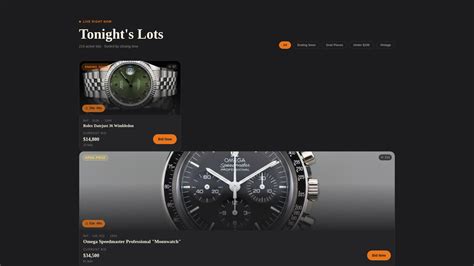 Lotwatch - Pulsedriven Auction Landing Page Template Template | Build ...