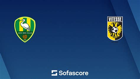 ADO Den Haag vs Vitesse live score, H2H and lineups | Sofascore