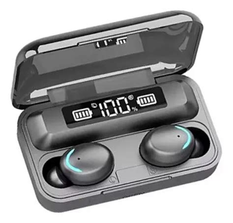 Audífonos Inalámbricos F9 Bluetooth Tws Power Bank Cargador Negro ...
