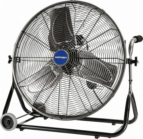 Amazon.com: NORTHSKY 24" High Velocity Industrial Floor Fan, 360 ...