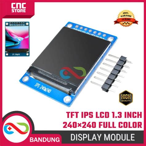 Jual TFT IPS LCD 1.3 Inch 240×240 Full Color Display Module – Layar HD ...