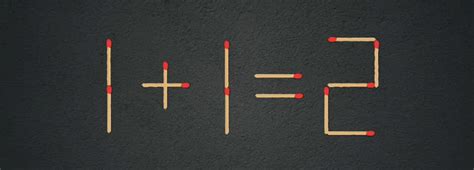 Can you solve this matchstick puzzle by moving two sticks to make the ...