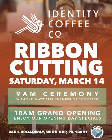 Identity Coffee Grand Opening!, Identity Coffee Lehigh Valley, Wind Gap ...