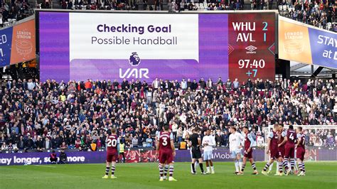 West Ham denied last-gasp winner by agonising VAR check as Villa take ...