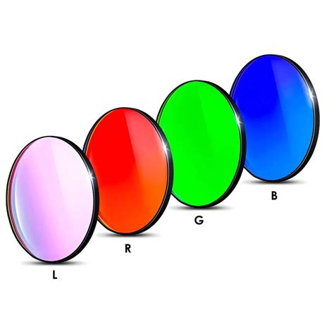 Baader L-RGB filter set (31 mm) - CMOS optimized | dalekohlad-mikroskop.sk