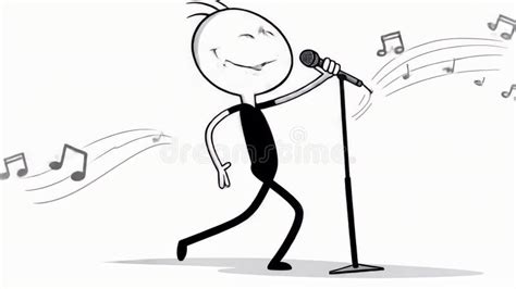 Stickman Singing Stock Footage & Videos - 42 Stock Videos