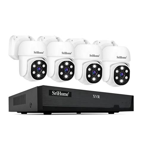 SRIHOME 5MN 4CH COAXIAL MONITORING XVR KIT – Stefinet Multimedia