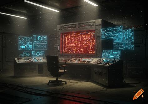 A dimly lit room with a large, metallic SCP-294 vending machine ...