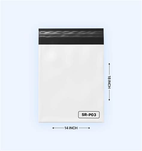 Buy Plain courier bag (14x18 Inches) (Pack of 100) - Shiprocket ...