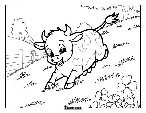 80+ Buzağı Boyama Sayfaları çocuklar ve yetişkinler için (Ücretsiz)