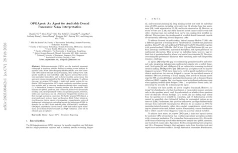 OPGAgent: An Agent for Auditable Dental Panoramic X-ray Interpretation