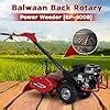 Balwaan Krishi Back Rotary Power Weeder | 212cc 4-Stroke Petrol Engine ...