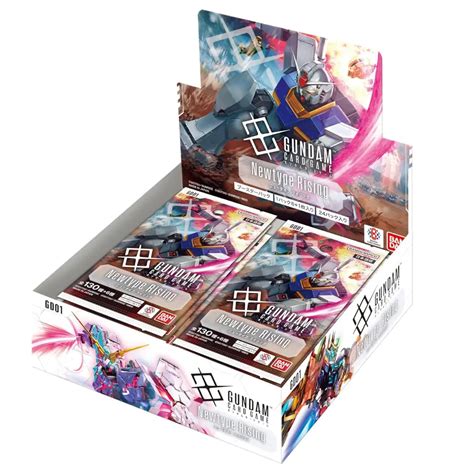 Gundam GD01 Newtype Rising Booster Box | PokeTCG – PokéTCG