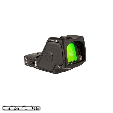 Trijicon RMR HD Adjustable LED Red Dot Sight 1 MOA Dot/55 MOA Circle ...