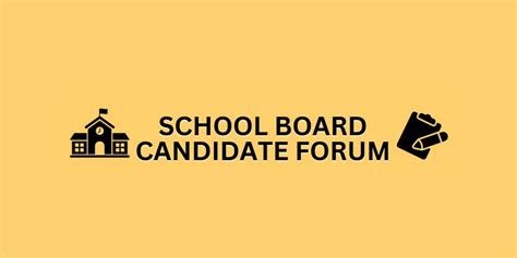 School Board Candidate Forum for Lexington County School District One ...
