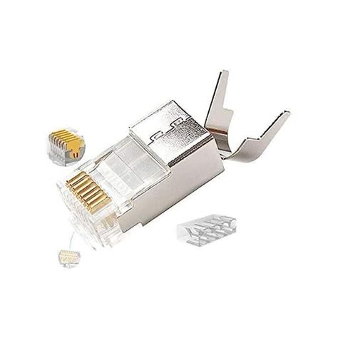 Shop Cat6A RJ45 FTP Connectors Shielded - Pack of (5) | Jumia Uganda