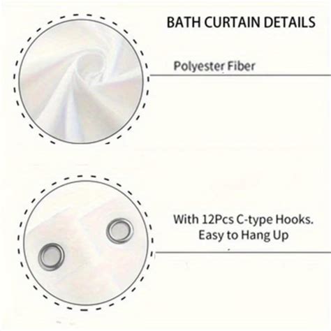 1/4 piece matte black gold floral pattern shower curtain set ...