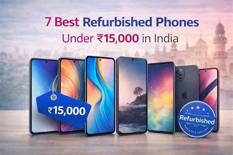 Best Refurbished Phones Under ₹15,000 in India 2026