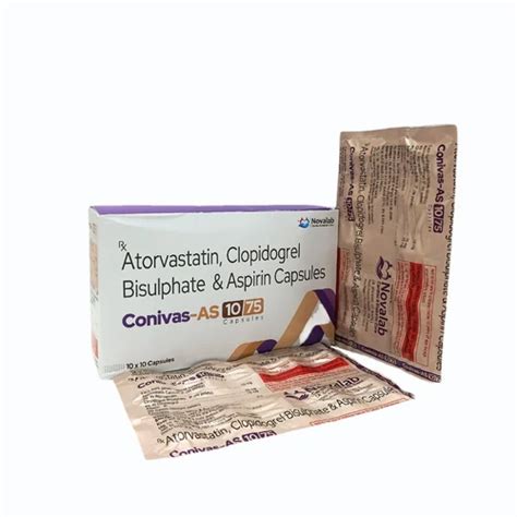 Easystin A Atorvastatin 10mg + Aspirin 150mg Capsules at ₹ 950/box ...