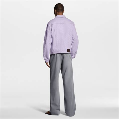 Monogram Jacquard Denim Trucker Jacket - Ready-to-Wear | Louis Vuitton ...