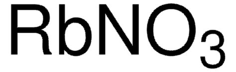 Rubidium nitrate 99.7 trace metals 13126-12-0