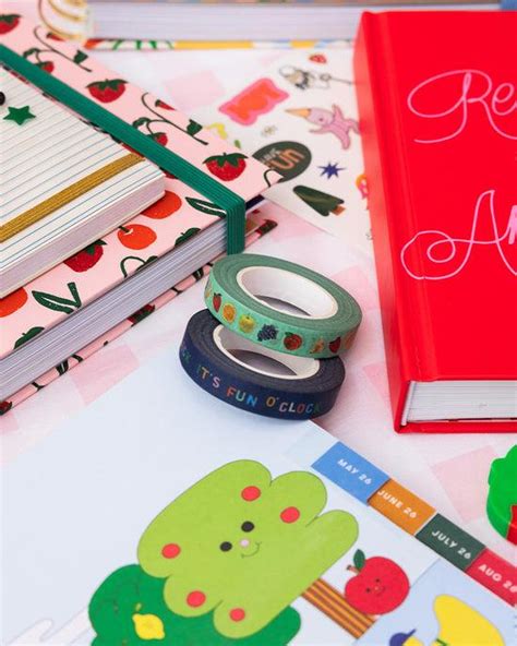 ban do Stick with It Paper Tape Set - It's Fun O'Clock | Clothing