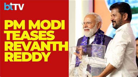 Better you join me: PM Modi’s playful dig at Revanth Reddy goes viral