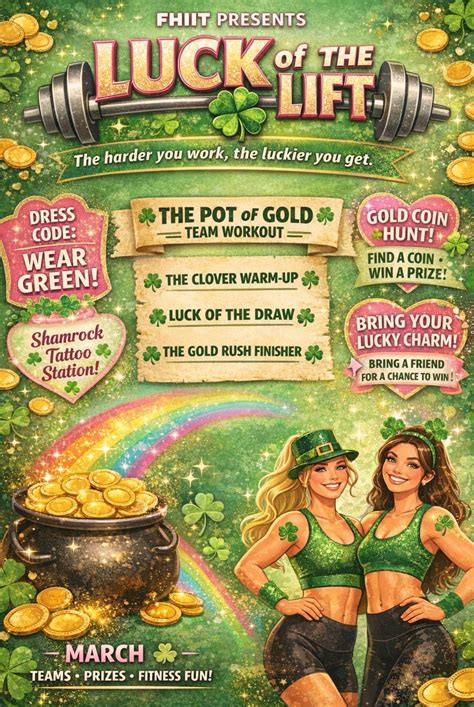 Luck of the Lift!, FHIIT, Ashtabula, 14 March 2026 | AllEvents