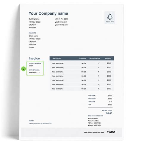 Free Invoice Generator | How to Create an Invoice Online - Wise