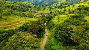 Rolling green hills define Bejuco Province countryside