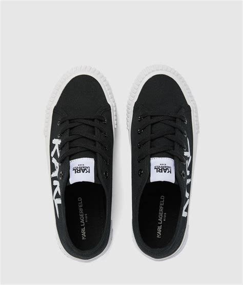 Boys graffiti sneakers | Black | Kids | KARL LAGERFELD