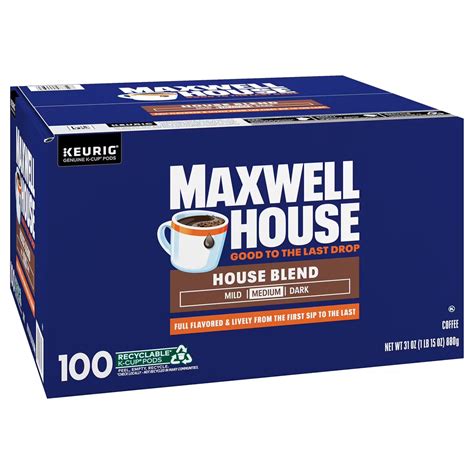 Maxwell House House Blend Medium K-Cup Coffee Pods 100 ct. – Contarmarket