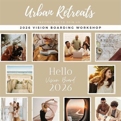 Urban Retreats 2026 Vision Board Workshop, 20 Shore Breeze Dr, Toronto ...