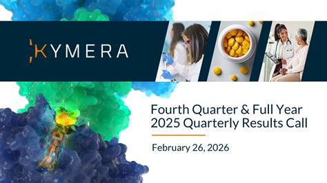 KYMR Q4 2025 Earnings Report on 2/26/2026