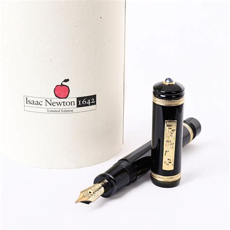 Delta Limited Edition Isaac Newton Fountain Pen – The Pleasure of Writing