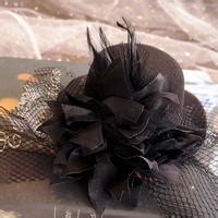 Jual Jepit Topi Hiasan Rambut Jaring Topi Fascinator Hat Headpiece Topi ...
