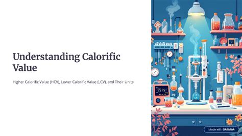 Understanding Calorific Value: HCV vs LCV Explained - Studocu