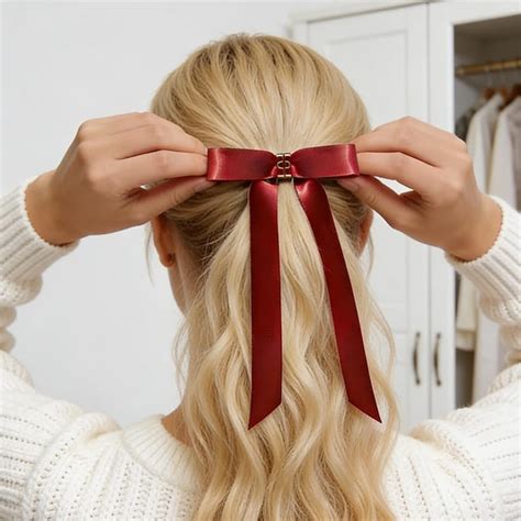 Buy Magnetic Bow Hair Clip Strong Hold No Slip Mini Butterfly Hair Clip ...