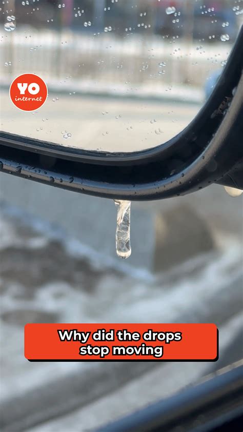 Water drops freeze into ice as Chicago winter sets in