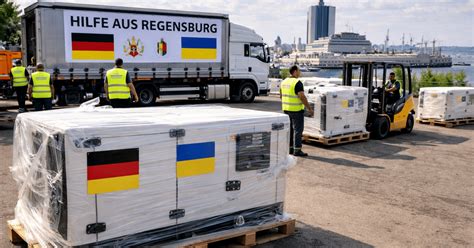 Dringend benötigte Stromaggregate in Odessa angekommen | charivari
